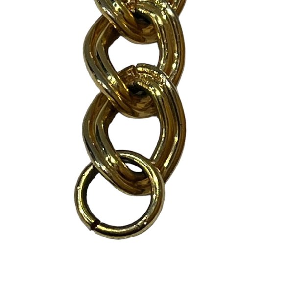 Vintage Gold Plated Art Deco Rose Cluster Bracelet - Picture 6 of 9